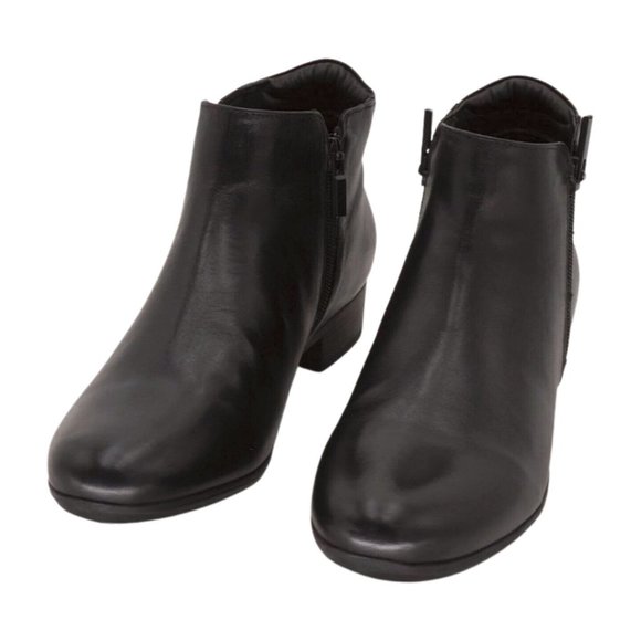 Trotters Womens Major Ankle Bootle, Black, Size 10 Narrow - Picture 5 of 8